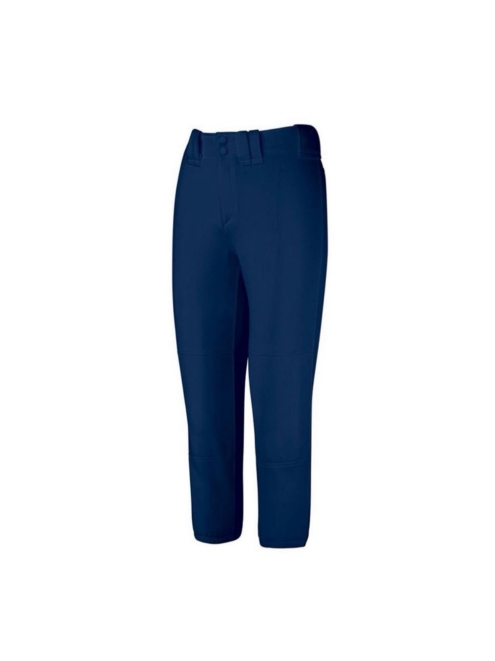 Women’s Mizuno Navy Blue Softball Pants with Elastic Bottom NEW